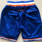 NBA Cleveland Cavaliers 1988-1989 Just Don Shorts Bleu